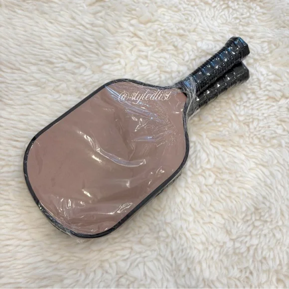 CB2 Neutral Stripe Pickleball Paddles Set of 2 New - Picture 3 of 4